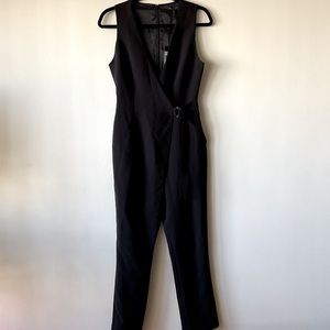 BCBG Maxazria Black Jumpsuit